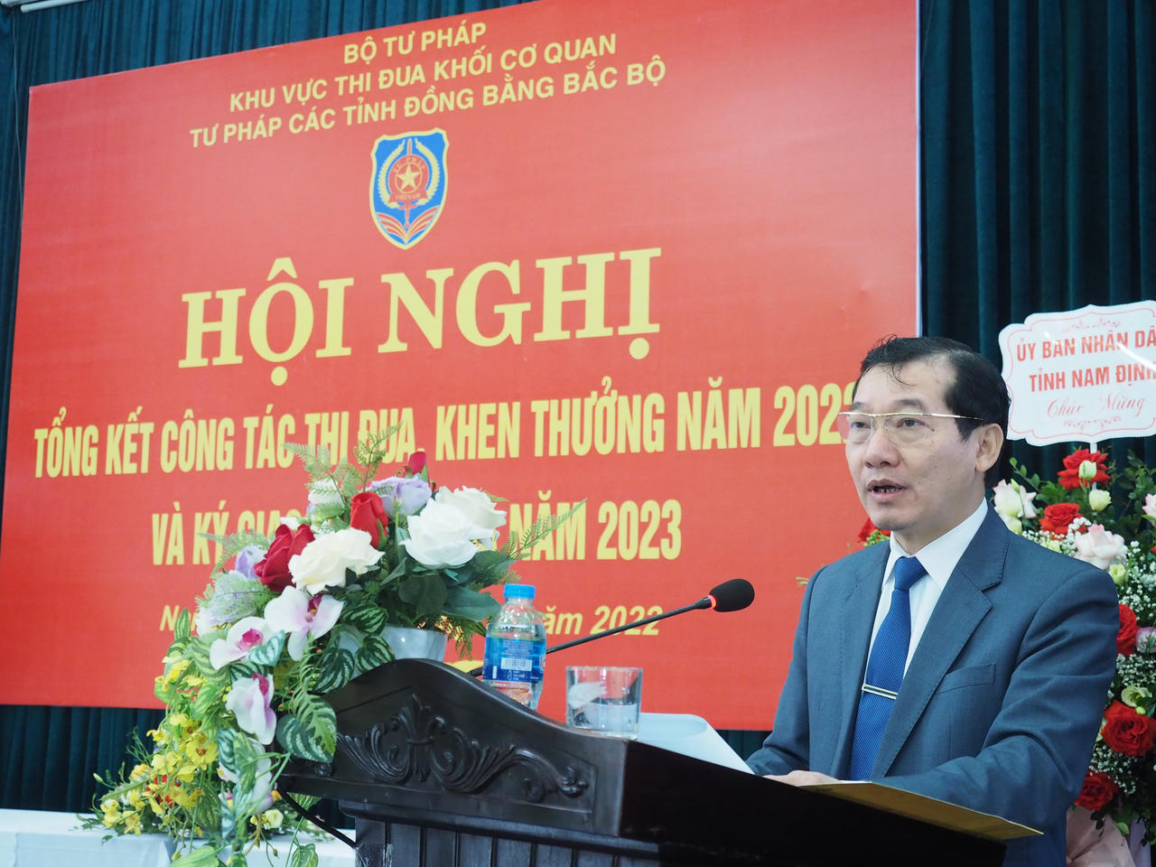 Khối cơ quan Tư pháp các tỉnh Đồng bằng Bắc bộ tổng kết công tác thi đua năm 2022