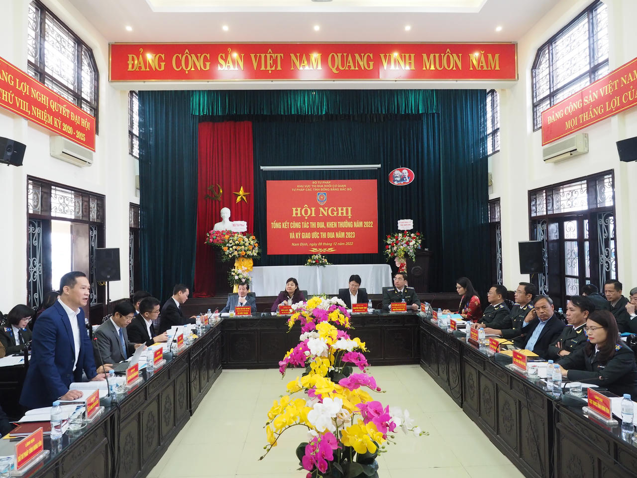 Khối cơ quan Tư pháp các tỉnh Đồng bằng Bắc bộ tổng kết công tác thi đua năm 2022