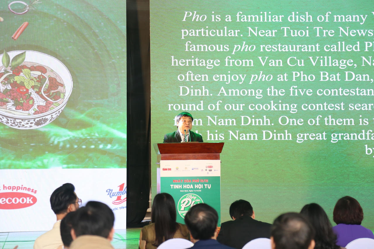 Khai mạc Ngày của Phở năm 2022 tại Nam Định