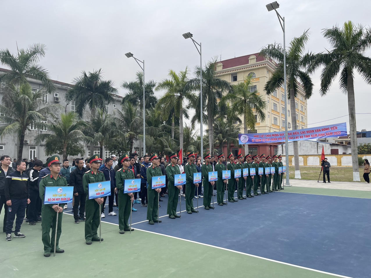 Khai mạc giải Quần vợt các Câu lạc bộ tỉnh Nam Định năm 2022