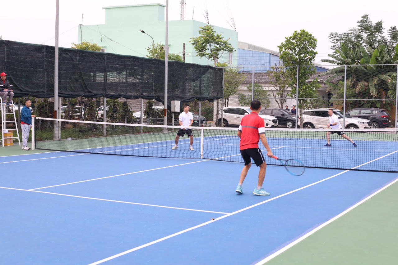 Khai mạc giải Quần vợt các Câu lạc bộ tỉnh Nam Định năm 2022