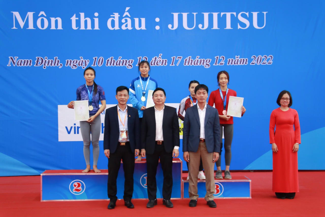 Đoàn thể thao Nam Định thi đấu xuất sắc, đứng thứ 23 toàn đoàn tại Đại hội Thể thao toàn quốc lần thứ IX-2022