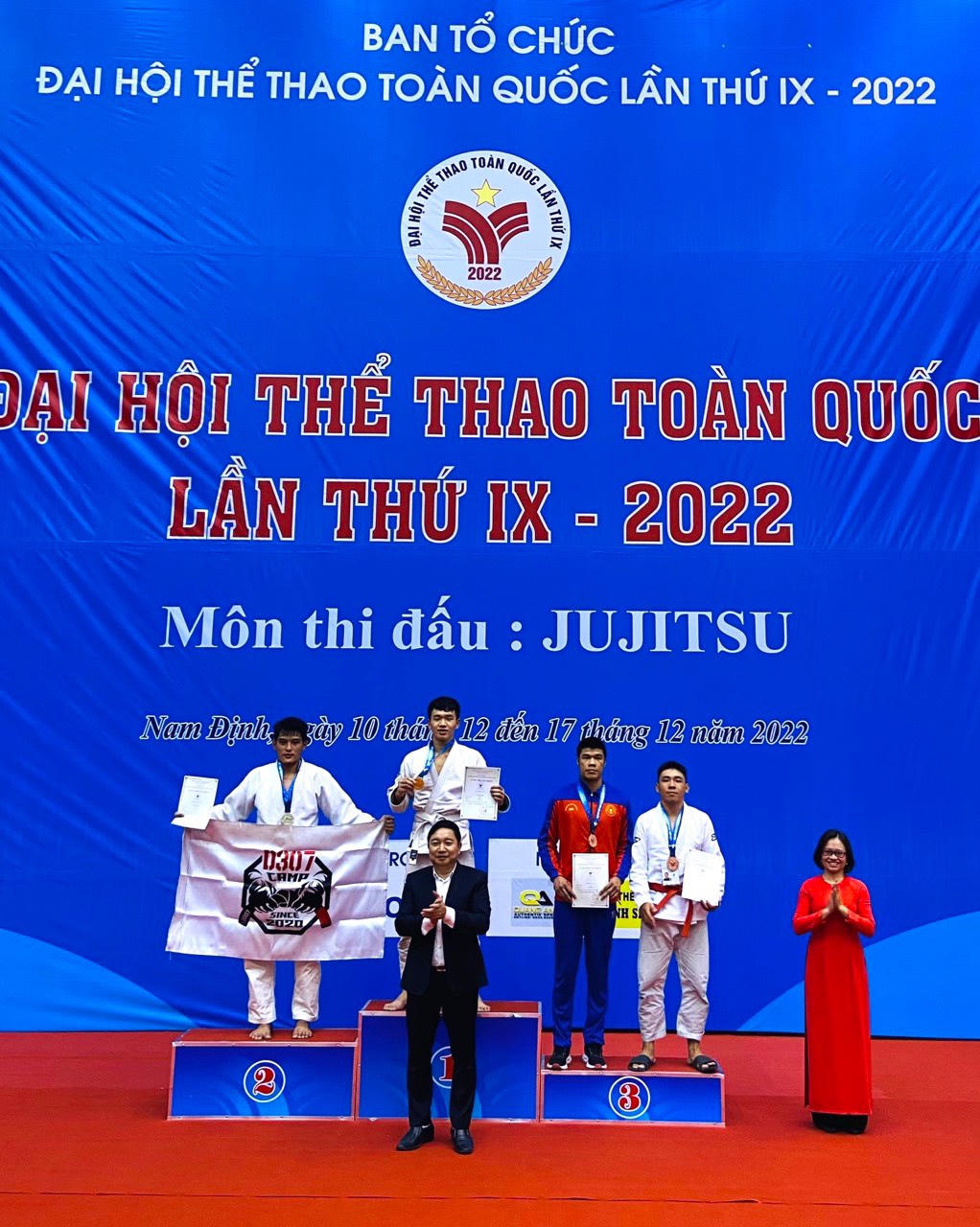 Đoàn thể thao Nam Định thi đấu xuất sắc, đứng thứ 23 toàn đoàn tại Đại hội Thể thao toàn quốc lần thứ IX-2022