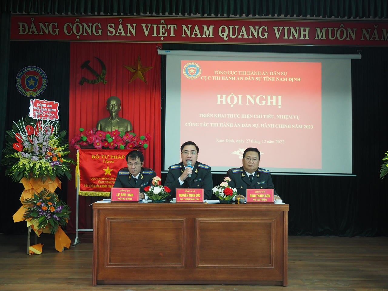 Cục THADS Nam Định: Xây dựng đội ngũ cán bộ đủ về số lượng, mạnh về chất lượng