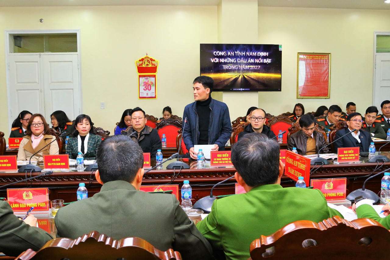 Công an Nam Định điều tra làm rõ gần 500 vụ án trong năm 2022