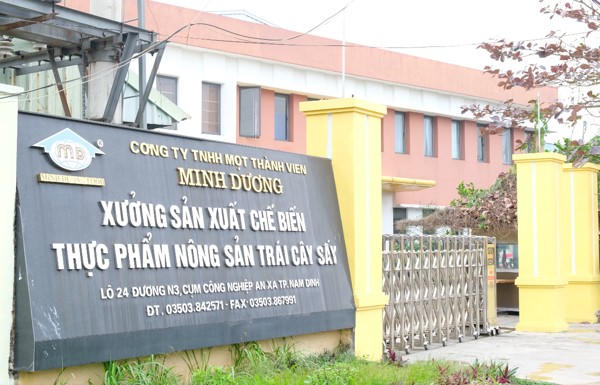 Công ty TNHH MTV Minh Dương ký thỏa thuận cung ứng hàng hóa dịp Tết