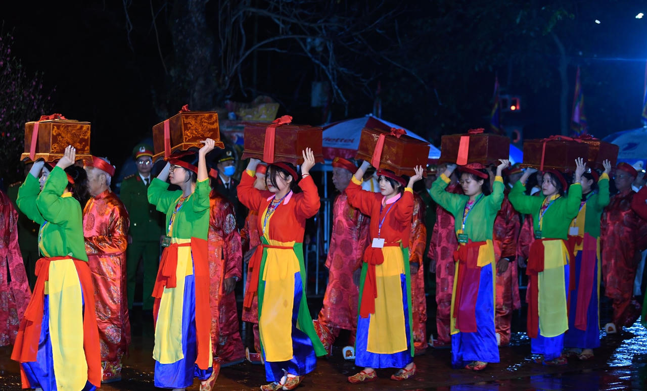 Trang trọng lễ Khai ấn đền Trần Xuân Quý Mão 2023