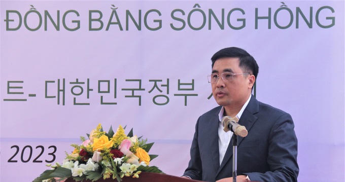 Khởi động Dự án trồng rừng ngập mặn do Chính phủ Hàn Quốc tài trợ tại Ninh Bình