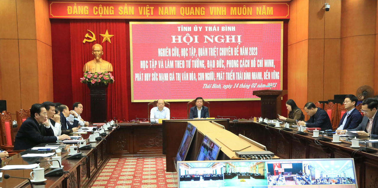 Tỉnh ủy Thái Bình tổ chức nghiên cứu, học tập, tuyên truyền làm theo tư tưởng, đạo đức, phong cách Hồ Chí Minh