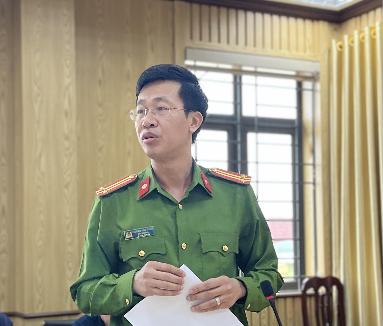 Ứng dụng máy đọc thẻ quét mã QR code bằng CCCD tại danh thắng Tam Chúc 