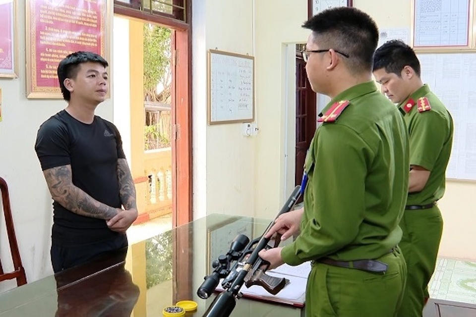 Ninh Bình phát hiện nam thanh niên tàng trữ súng cùng 285 viên đạn