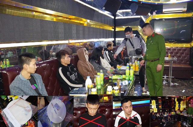 Khởi tố nhóm thanh niên "mở tiệc" ma túy tại quán karaoke
