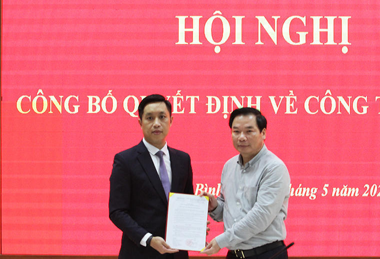 Ông Đặng Tùng Anh được biệt phái về Ninh Bình làm Phó Giám đốc Sở TT&TT