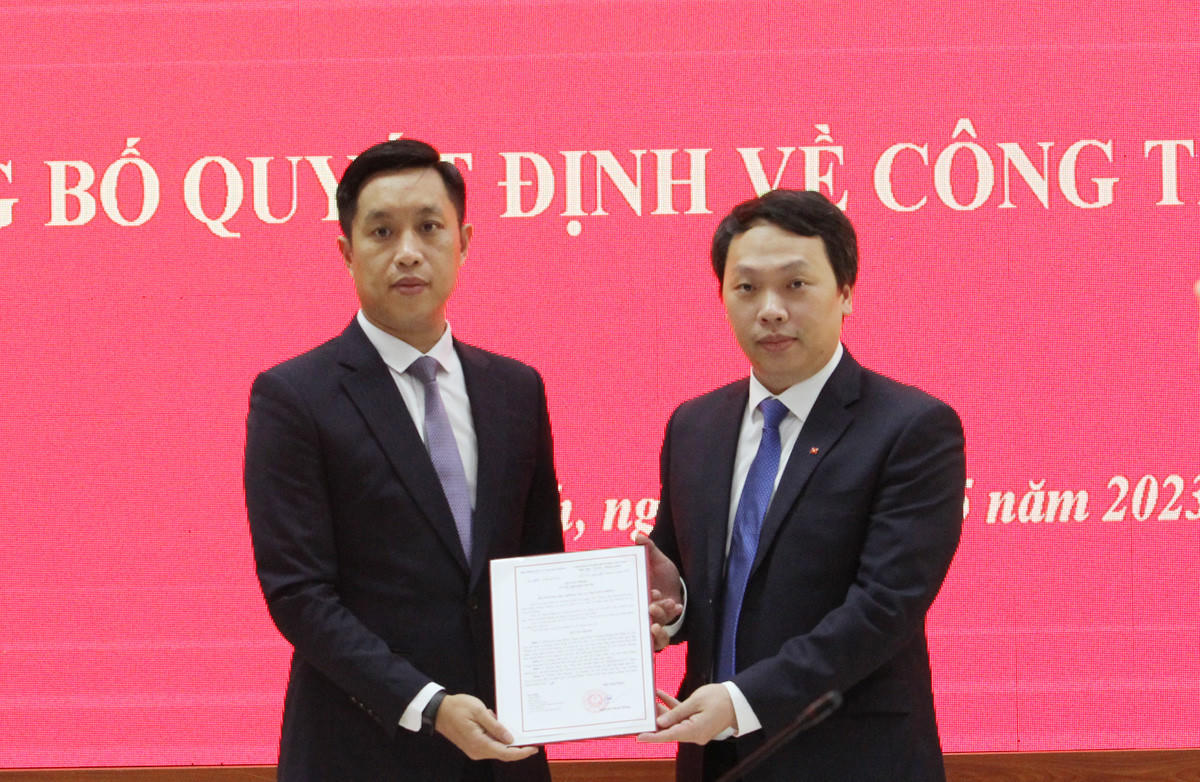 Ông Đặng Tùng Anh được biệt phái về Ninh Bình làm Phó Giám đốc Sở TT&TT