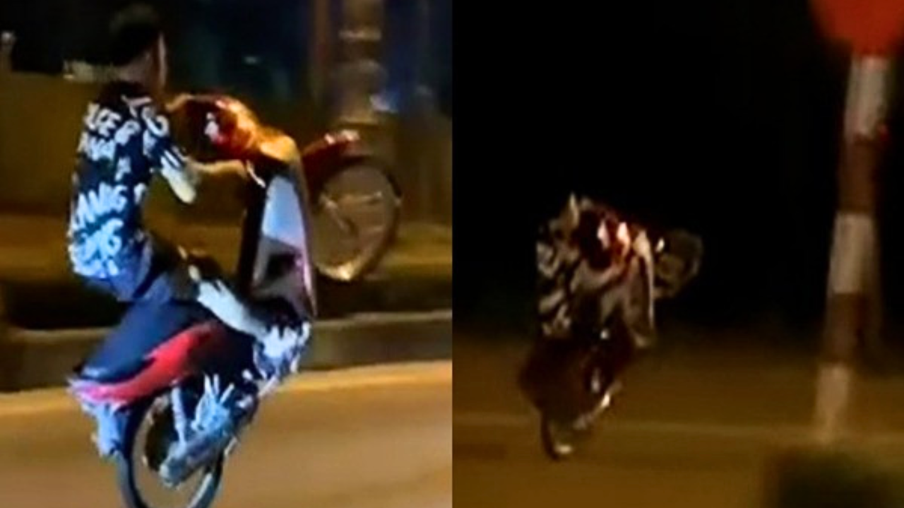 Triệu tập nhóm thanh niên bốc đầu xe rồi livestream trên TikTok