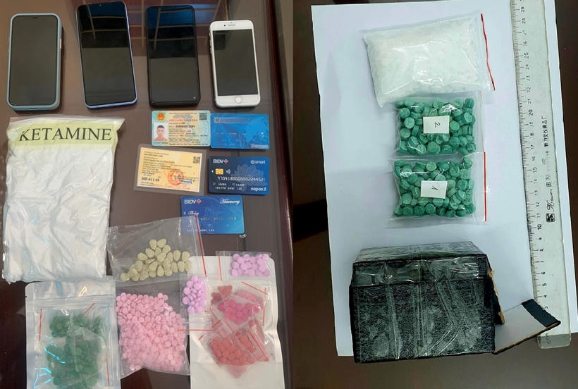 Bắt quả tang cặp tình nhân vận chuyển ma túy từ Hà Nội về Nam Định tiêu thụ