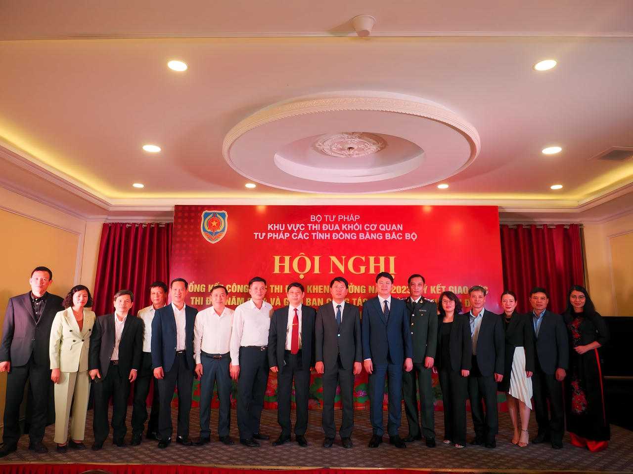 Khối cơ quan Tư pháp các tỉnh Đồng bằng Bắc bộ tổng kết thi đua năm 2023 và giao ban công tác Tư pháp