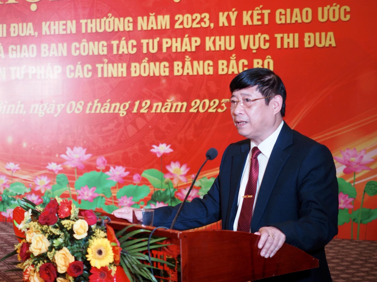 Khối cơ quan Tư pháp các tỉnh Đồng bằng Bắc bộ tổng kết thi đua năm 2023 và giao ban công tác Tư pháp