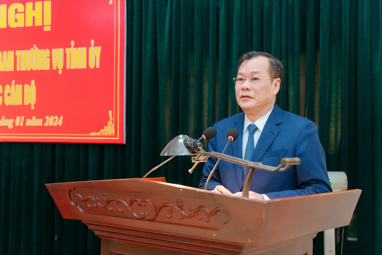 Ông Lưu Quang Tuyển được bổ nhiệm làm Bí thư Huyện ủy Nam Trực