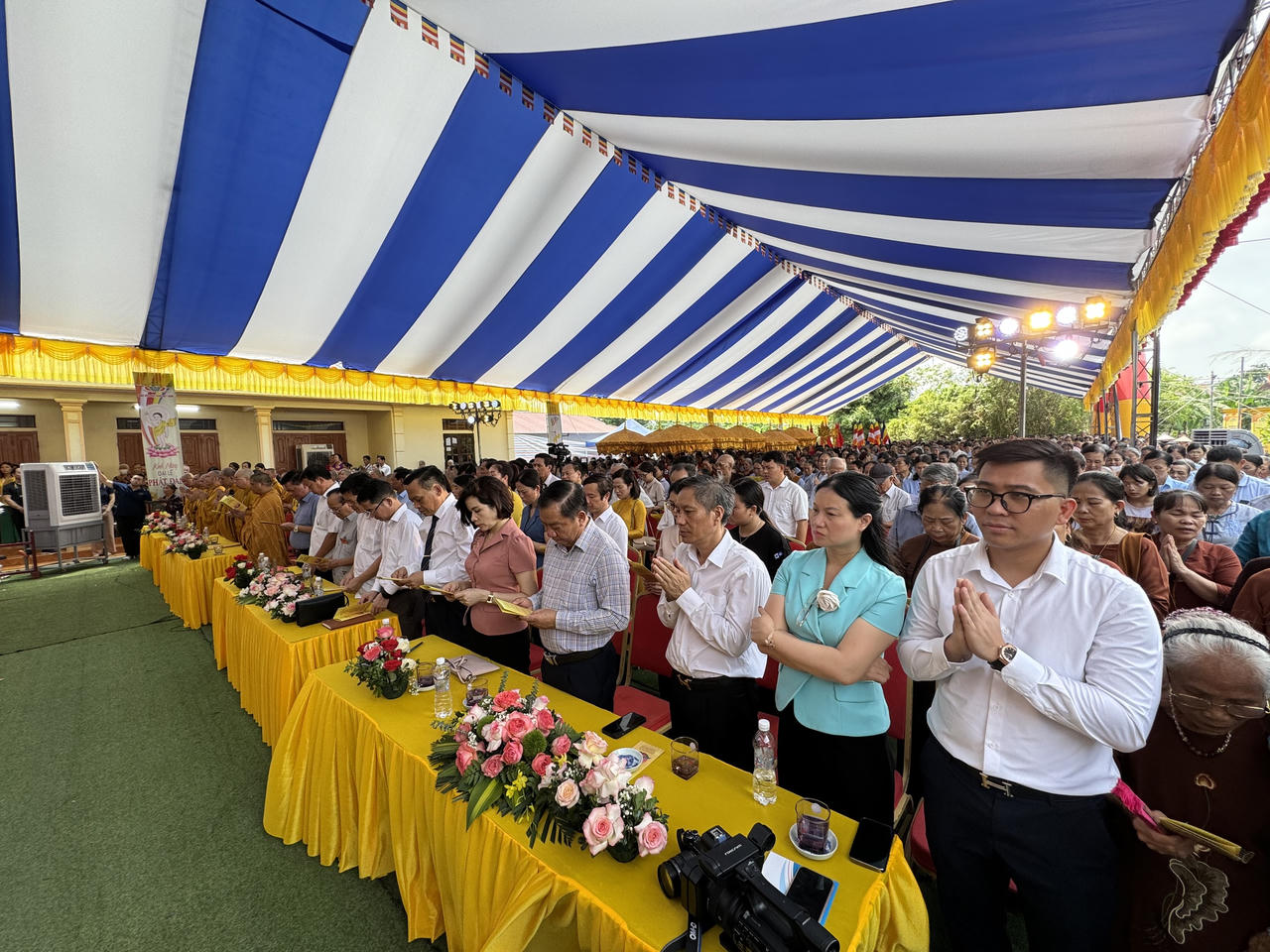 Trang trọng Đại lễ phật đản lịch 2568 tại huyện Yên Mô, Ninh Bình