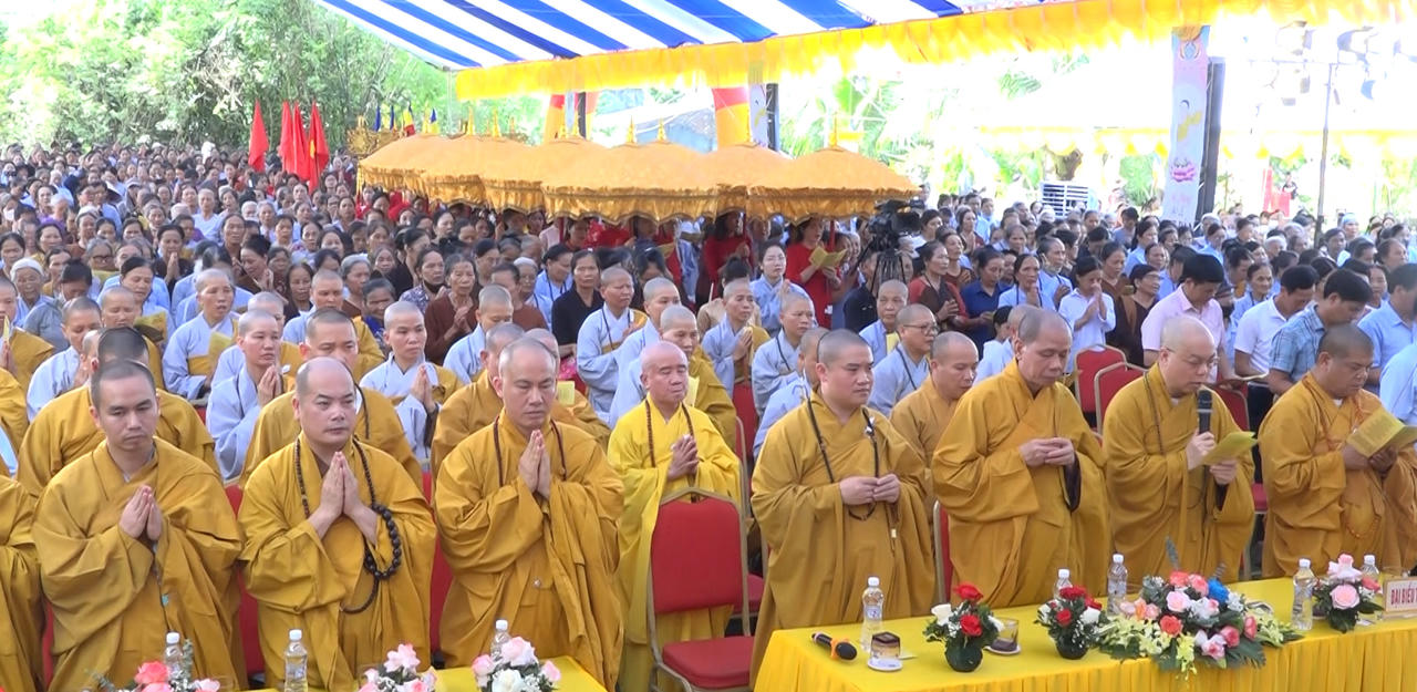 Trang trọng Đại lễ phật đản lịch 2568 tại huyện Yên Mô, Ninh Bình