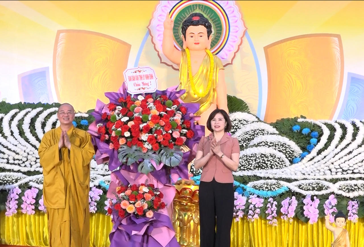 Trang trọng Đại lễ phật đản lịch 2568 tại huyện Yên Mô, Ninh Bình