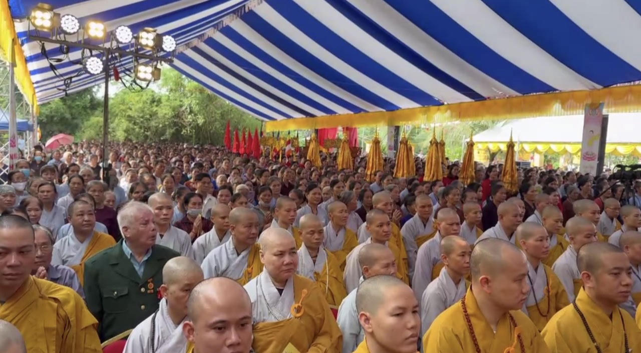 Trang trọng Đại lễ phật đản lịch 2568 tại huyện Yên Mô, Ninh Bình