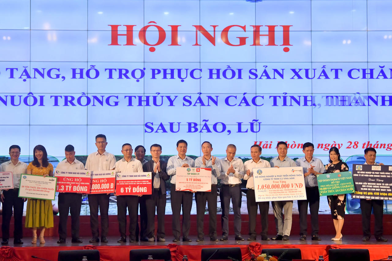 Hỗ trợ phục hồi phát triển nông nghiệp tại các tỉnh bị thiệt hại do bão, lũ