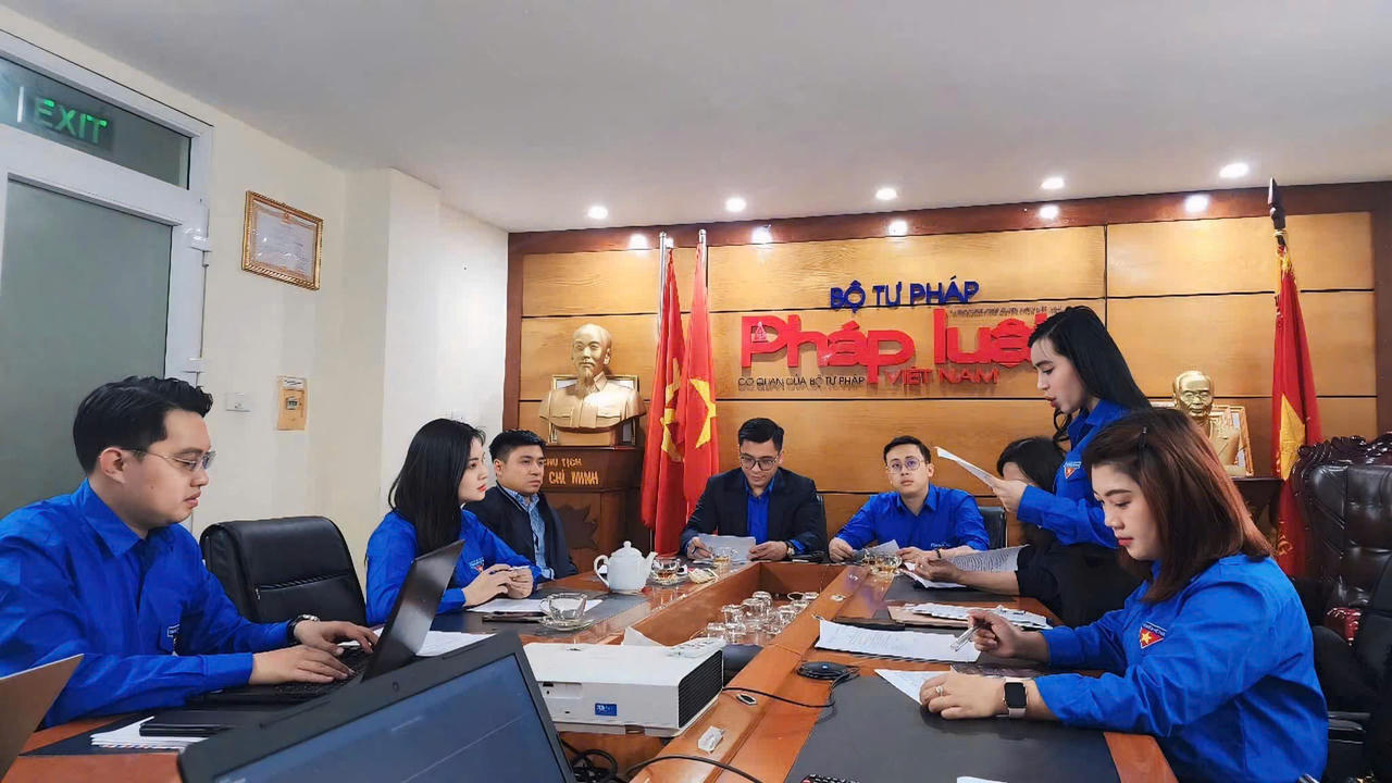Đoàn thanh niên Báo Pháp luật Việt Nam phấn đấu hoàn thành xuất sắc nhiệm vụ năm 2025