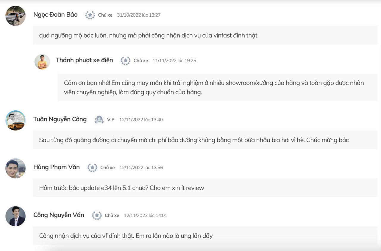 Giới chuyên môn đánh giá “xuất sắc” cho dịch vụ hậu mãi của VinFast