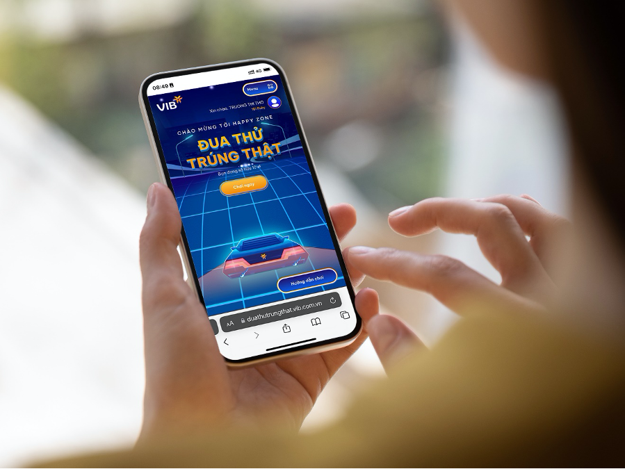 Thành phố game ảo cho chủ thẻ tín dụng VIB