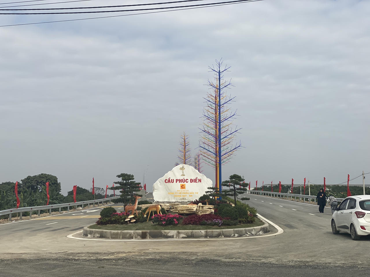 Khởi công khu công nghiệp Phúc Điền mở rộng và khánh thành cầu Phúc Điền