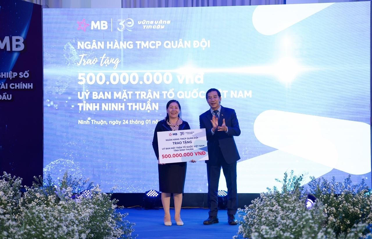 MB Khai trương Chi nhánh Ninh Thuận