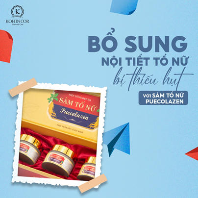 Sâm tố nữ Puecolazen bí quyết trẻ trung của chị em