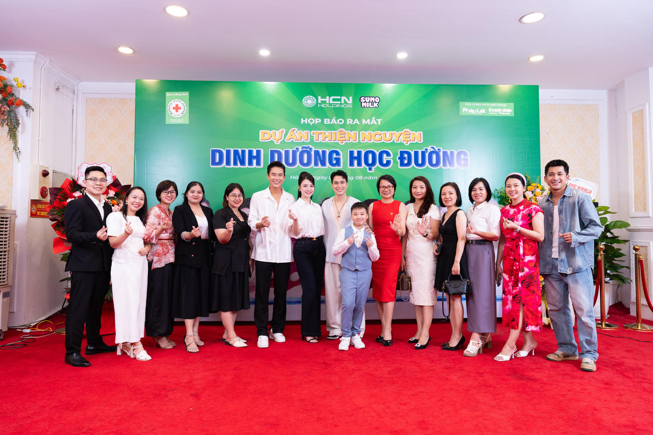 Lan tỏa dự án ý nghĩa “Dinh dưỡng học đường” cùng HCN Holdings