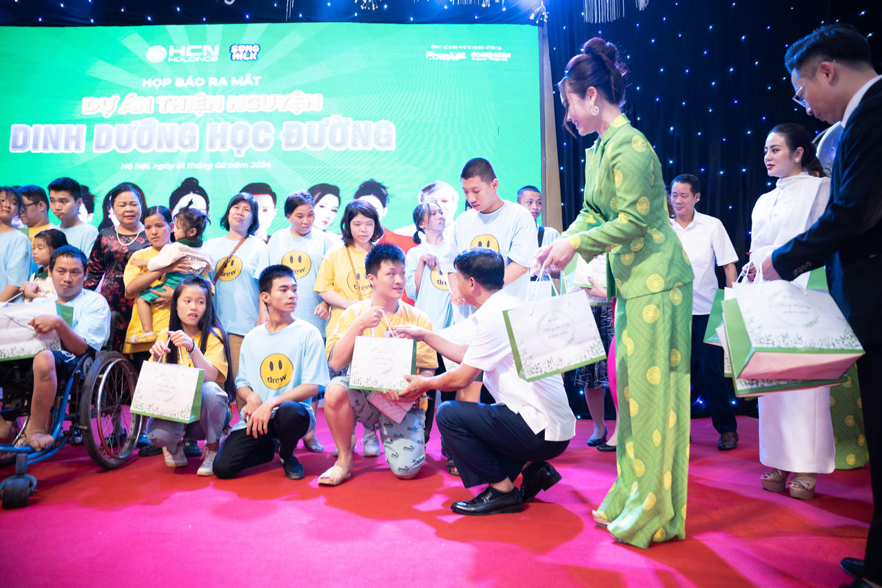 Lan tỏa dự án ý nghĩa “Dinh dưỡng học đường” cùng HCN Holdings