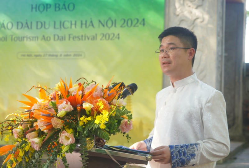 Họp báo “Lễ hội Áo dài Du lịch Hà Nội 2024”