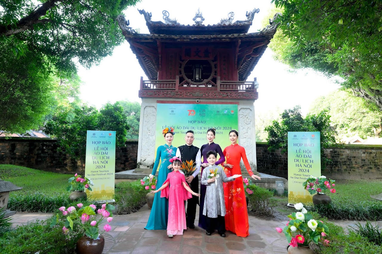 Họp báo “Lễ hội Áo dài Du lịch Hà Nội 2024”