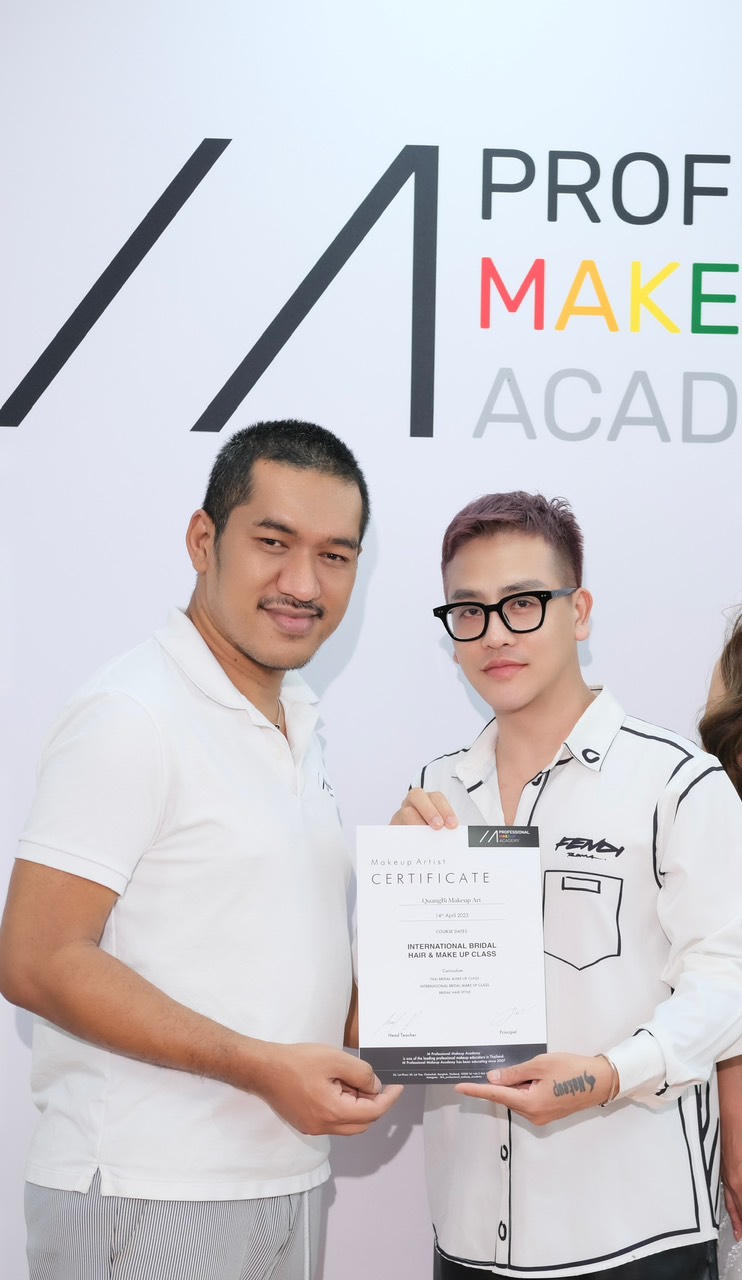 Master Quang Bi: 'Đôi tay vàng' trong lĩnh vực trang điểm Việt Nam