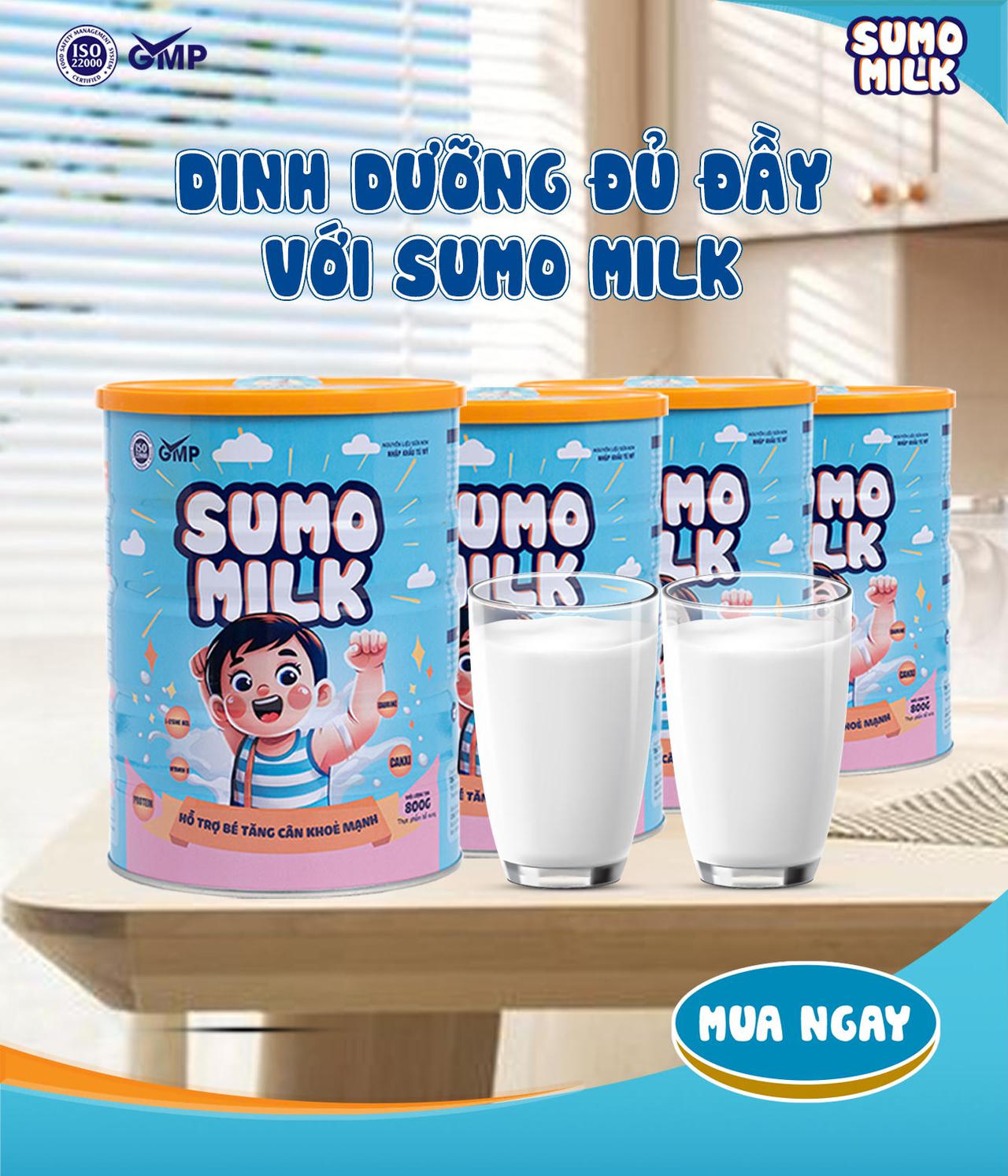 Hàm lượng dinh dưỡng cao và khoáng chất đầy đủ, Sumo Milk có thật sự tốt như lời đồn?