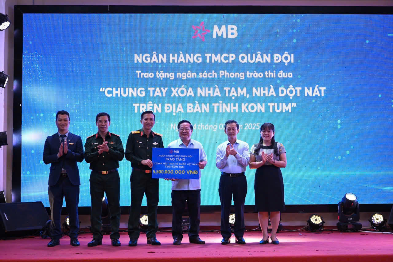 MB mở rộng mạng lưới tại Kon Tum