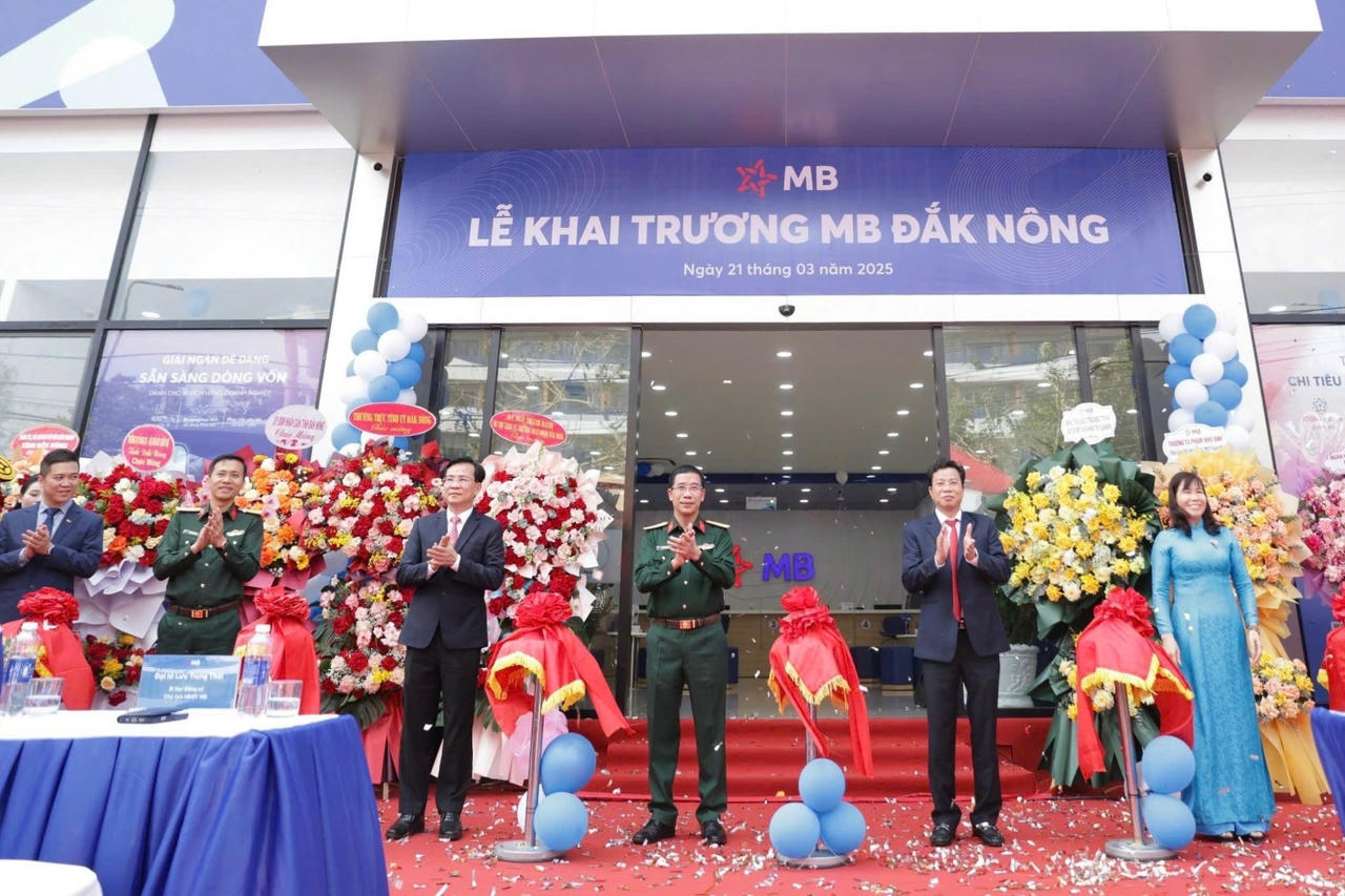 MB Đắk Nông chính thức khai trương, tiên phong thu xếp vốn cho dự án trọng điểm