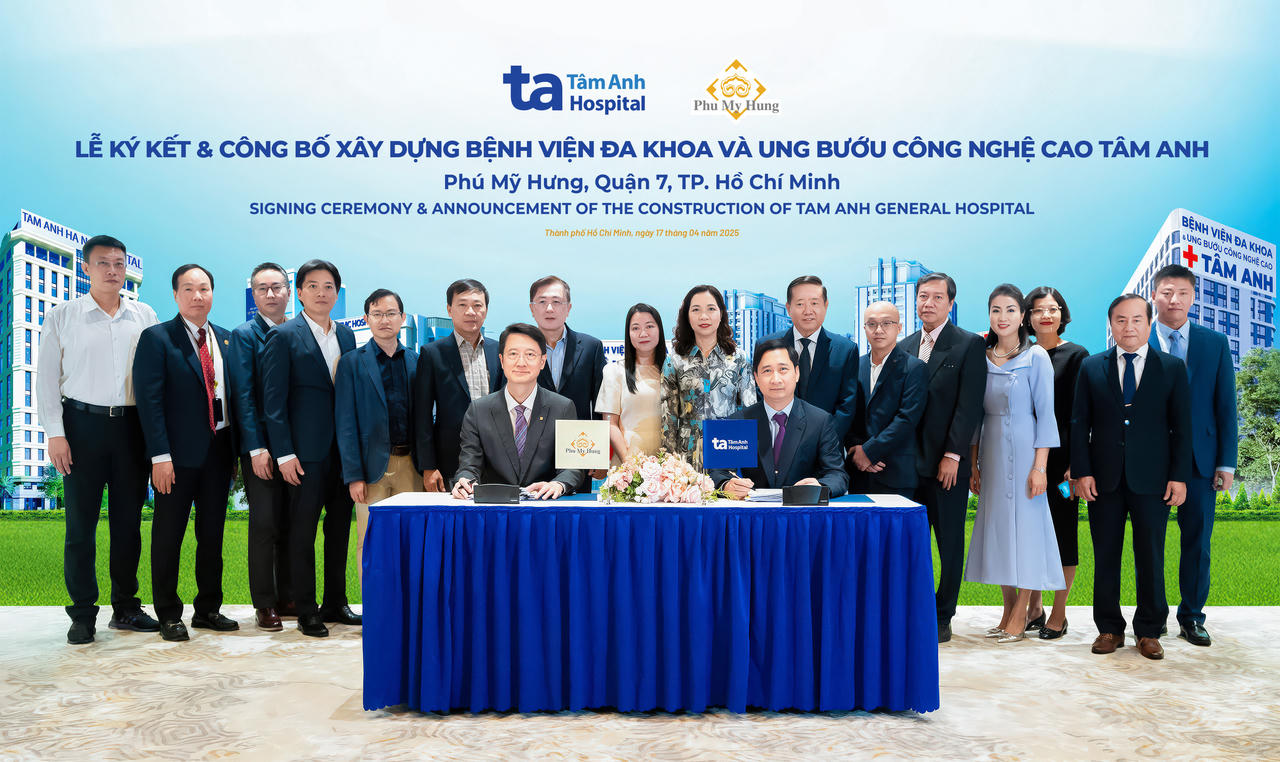 BV Tâm Anh công bố xây dựng thêm bệnh viện đa khoa công nghệ cao, chuyên sâu ung bướu tại TP HCM