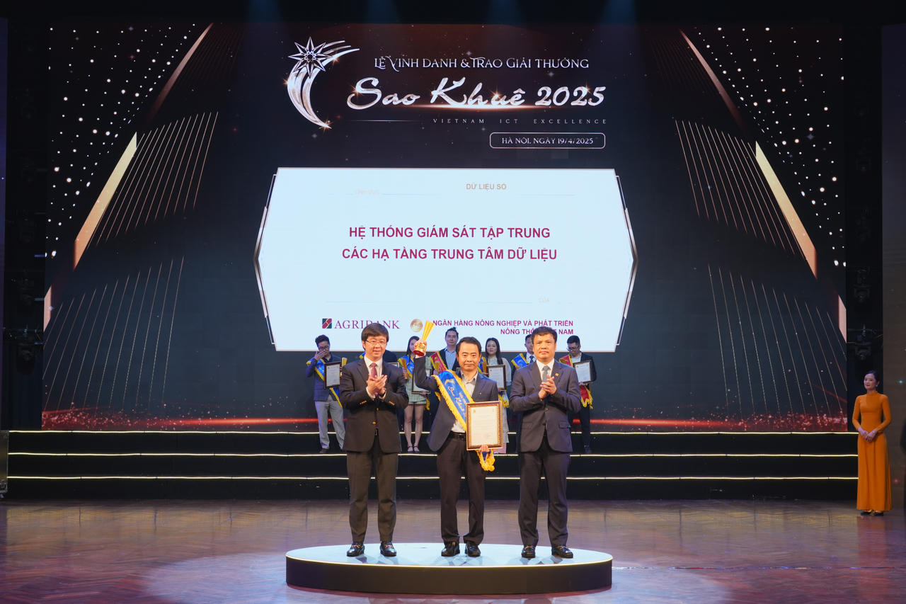 6 Hệ thống công nghệ, sản phẩm dịch vụ của Agribank xuất sắc được vinh danh tại Giải thưởng Sao Khuê 2025 