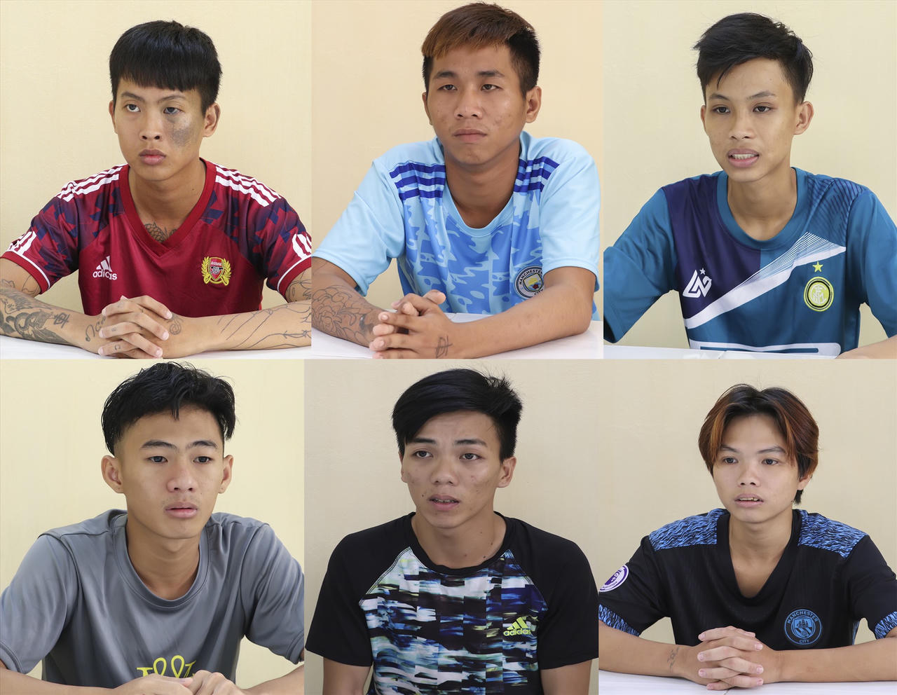 6 thanh niên dùng hung khí tự chế hung hãn chém người