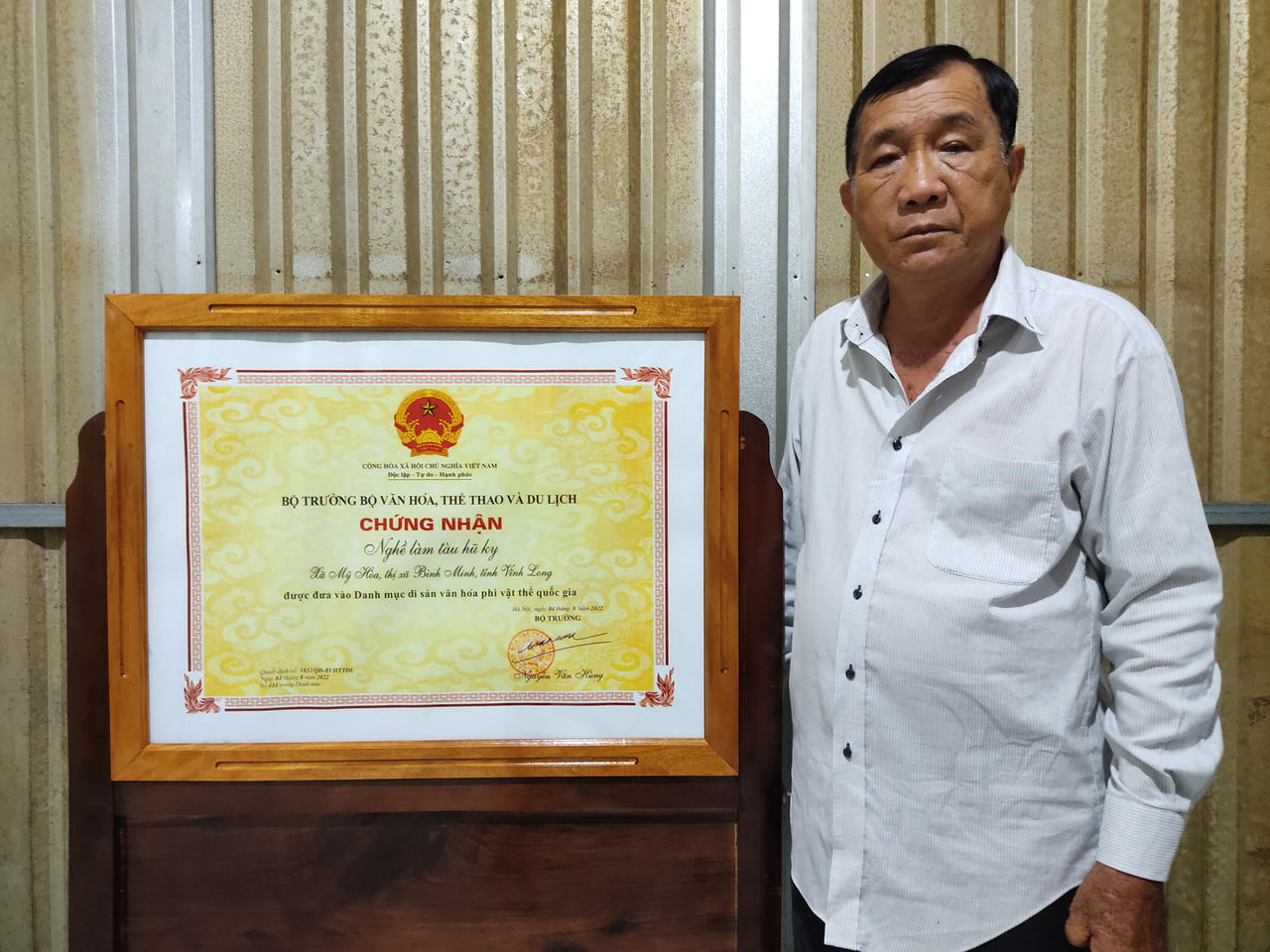 Trăm năm gìn giữ làng nghề tàu hũ ky Mỹ Hòa