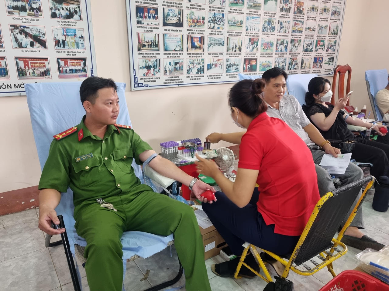 Hiến máu tình nguyện – Trao giọt hồng yêu thương ở Vĩnh Long 