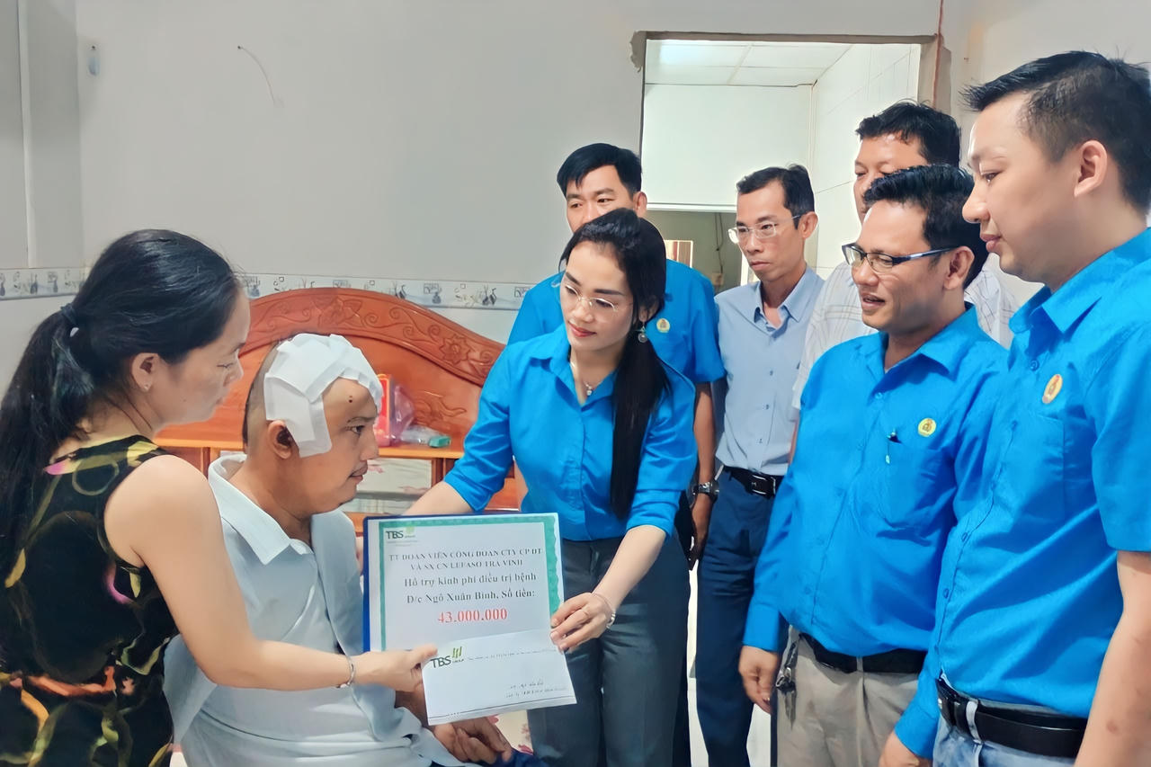 Mang một mùa Tết ấm áp đến với đoàn viên, người lao động khó khăn ở Trà Vinh