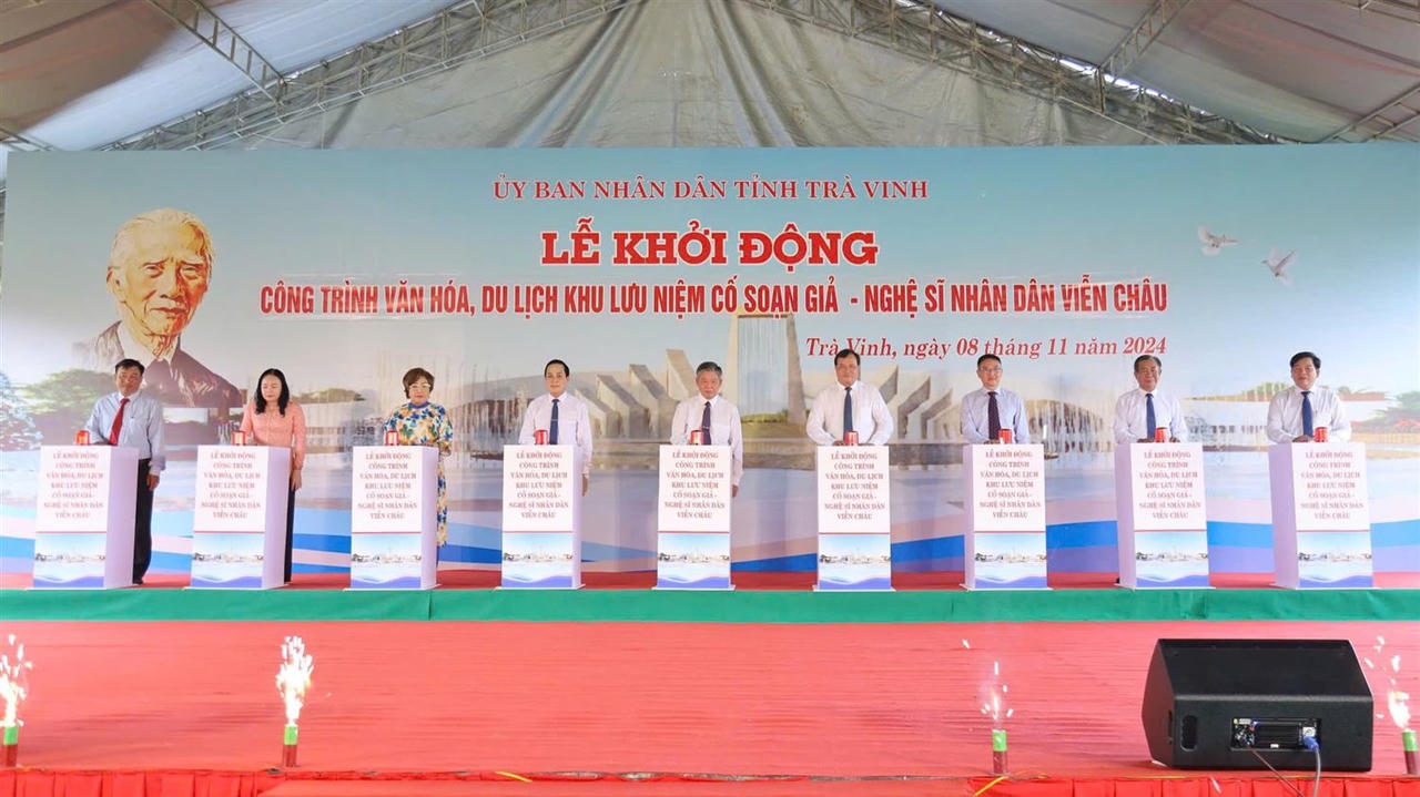 Chính thức khởi động công trình khu lưu niệm cố Soạn giả - NSND Viễn Châu