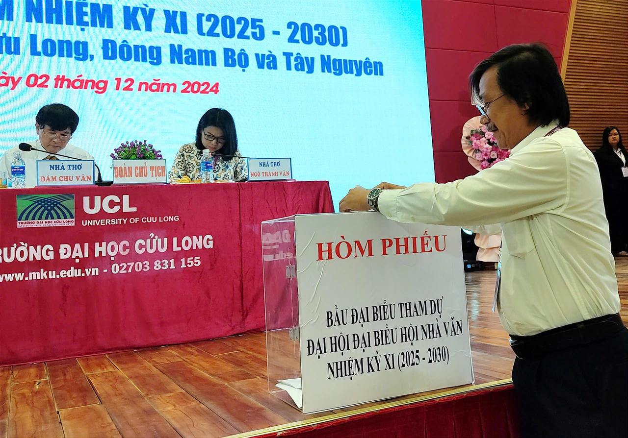 Đại hội Hội Nhà văn Việt Nam khu vực ĐBSCL, Đông Nam bộ và Tây Nguyên